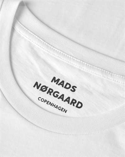 Mads Nørgaard - Fine Jersey Thor T-Shirt - White